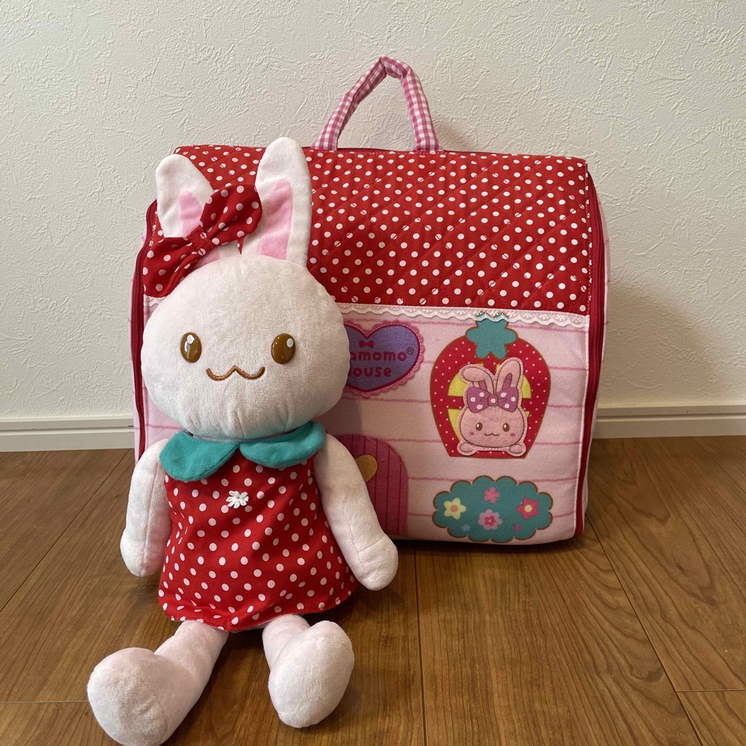 マザーガーデン うさもも おほしさまハウス ぬいぐるみ ハウス型収納