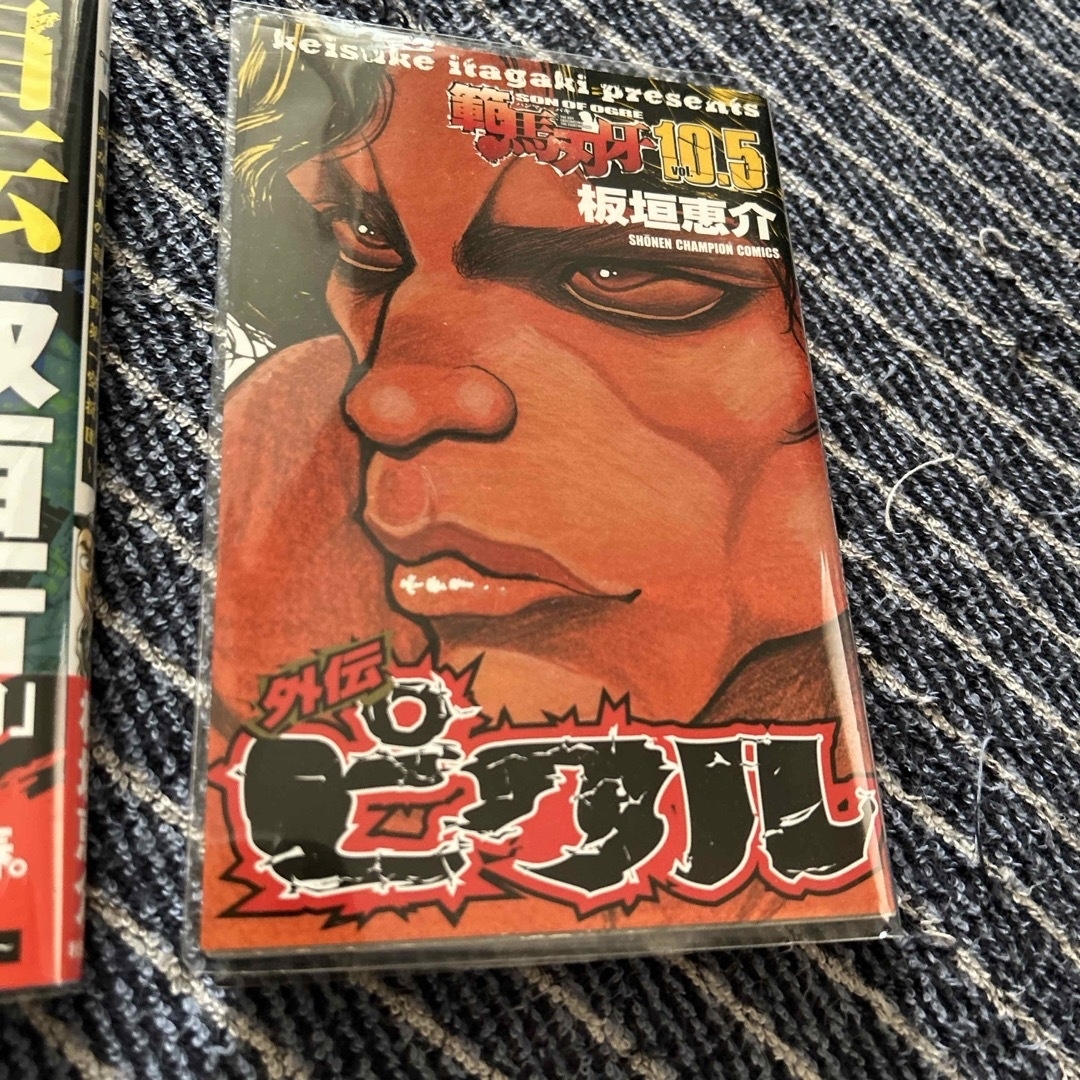 秋田書店 - 自伝板垣恵介自衛隊秘録＋範馬刃牙10.5外伝ピクル2冊セット