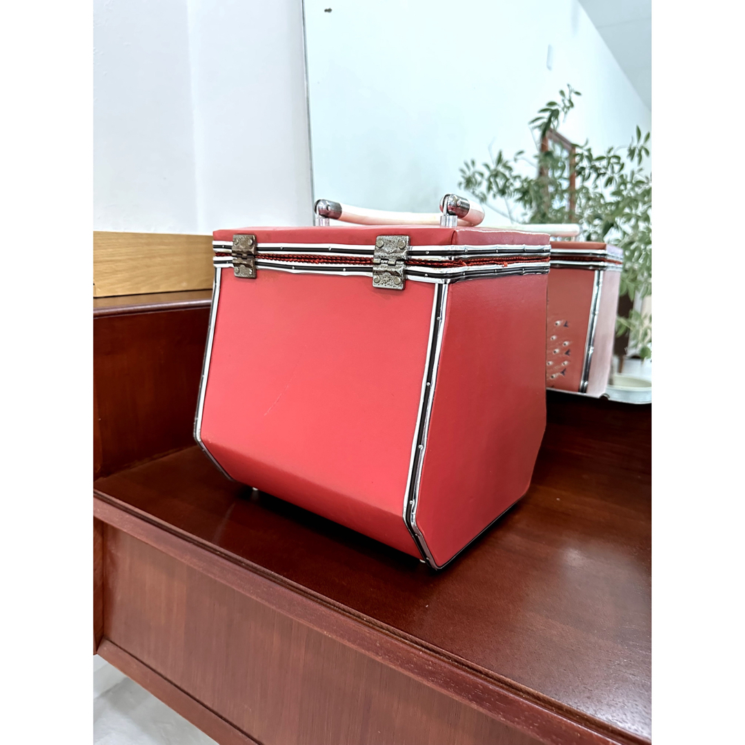 SHISEIDO (資生堂) - 昭和レトロ ソーイングボックス 裁縫箱 コスメ