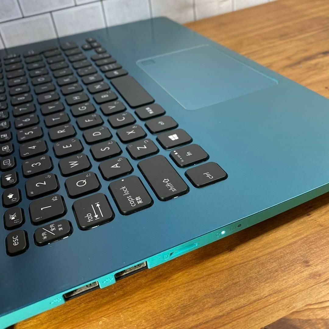 ASUSファーマメントグリーン☘8世代i3☘NVMe256GB+1TB 限定品ASUSファーマ