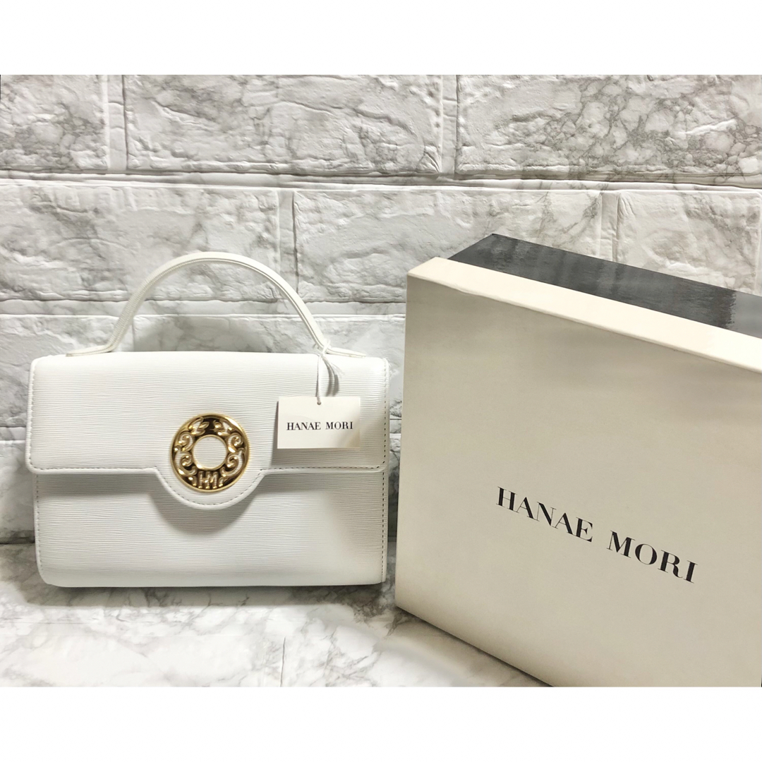 HANAE MORI - 未使用 モリハナエ レザー 2wayショルダーバッグ