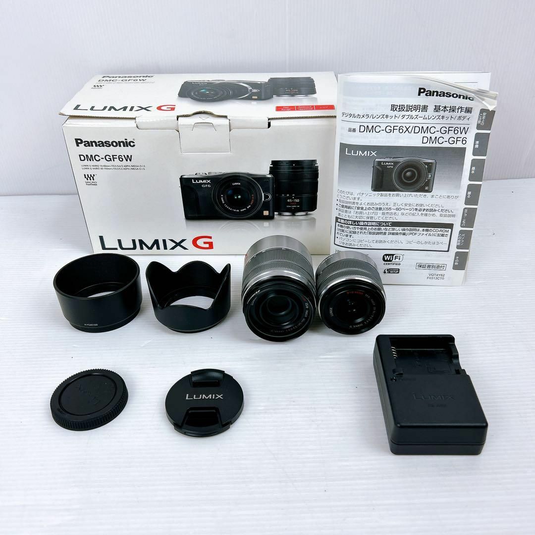 Panasonic パナソニック】LUMIX DMC-GF6 ダブルズームレンズキット