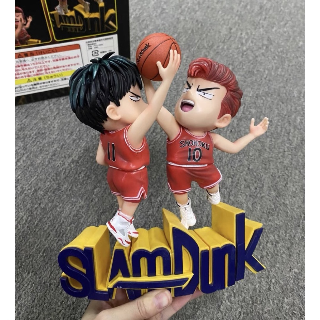 桜木花道 流川楓 slam dunkスラムダンクフィギュア PVCガレージキット