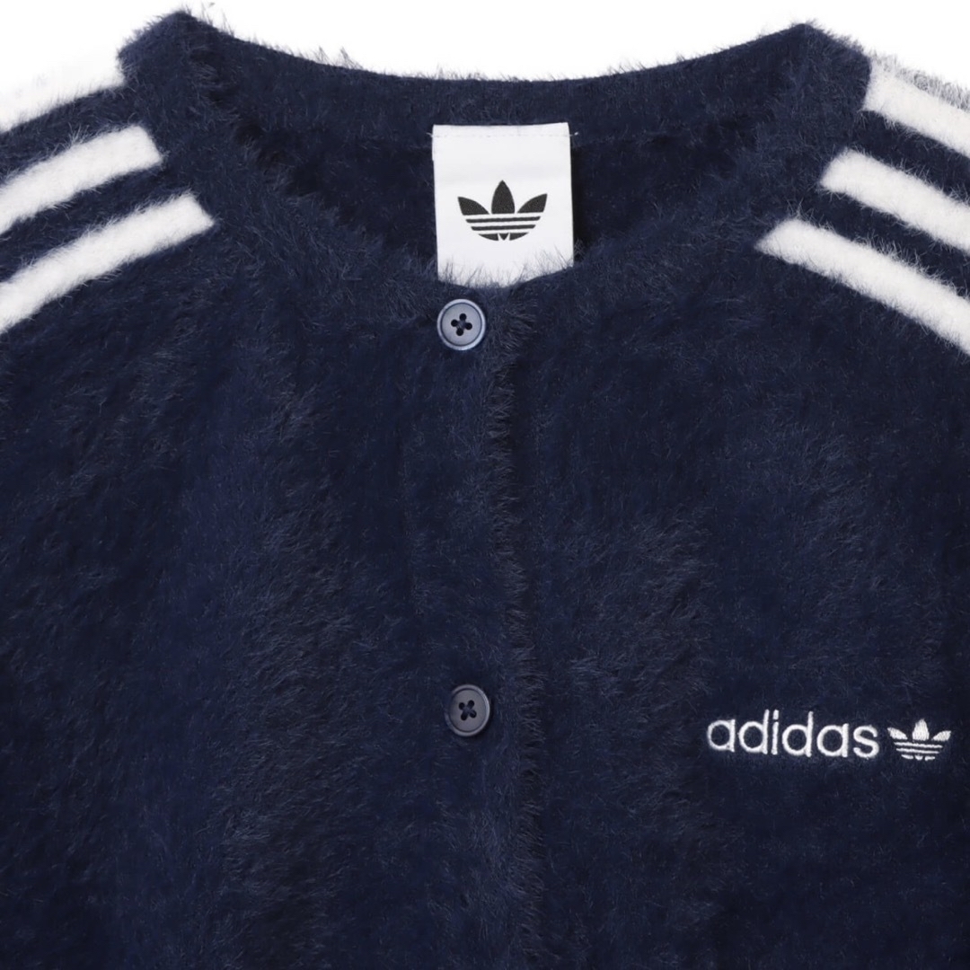 adidas Originals - 希少2XL⭐️adidasフラッフィーニットカーディガン
