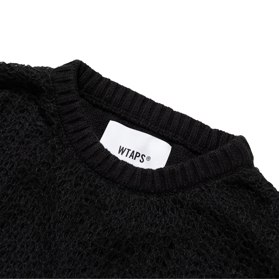 W)taps - M Wtaps 232MADT-KNM02 ダブルタップス BLACK セーターの通販