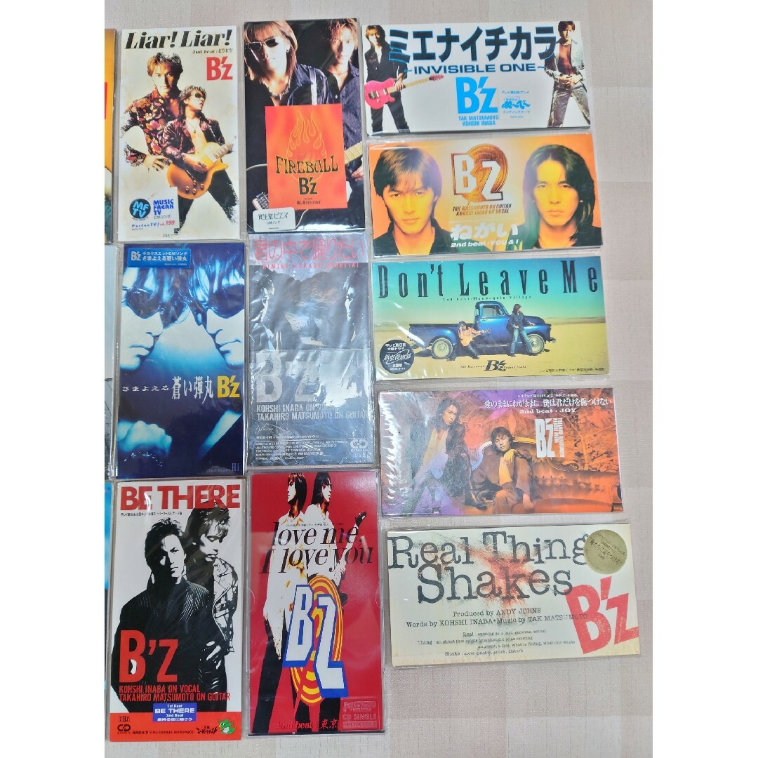 B'z 8cmシングルCD ご希望の5点セットで ☆ご希望の品数での販売も可