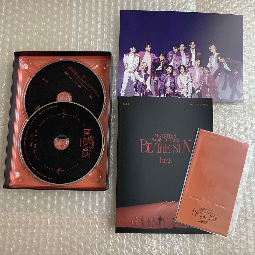 SEVENTEEN BE THE SUN TO JAPAN ブルーレイ トレカ付 SEVENTEEN
