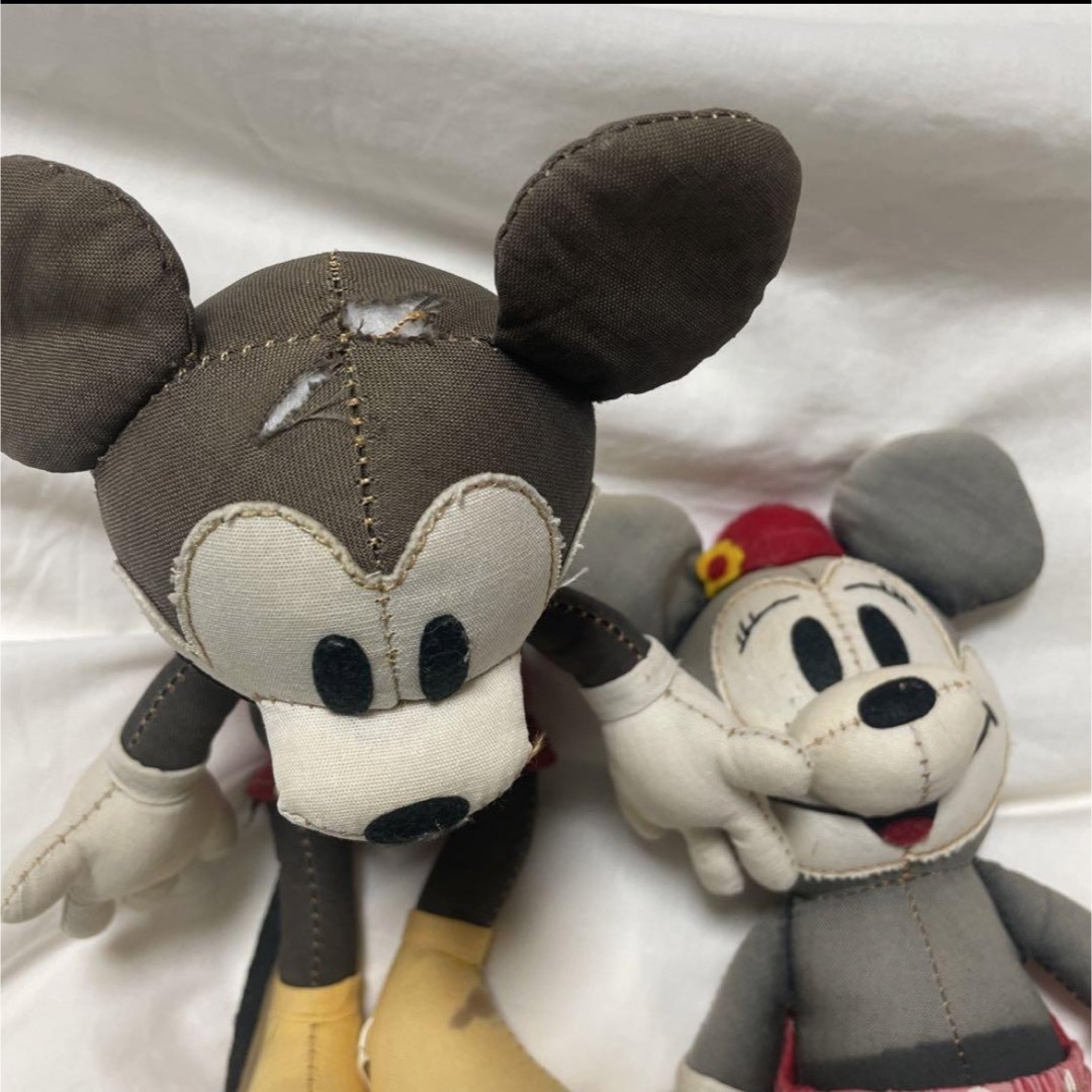 Disney - ディズニー ミッキ－ ミニー レトロぬいぐるみセットの通販