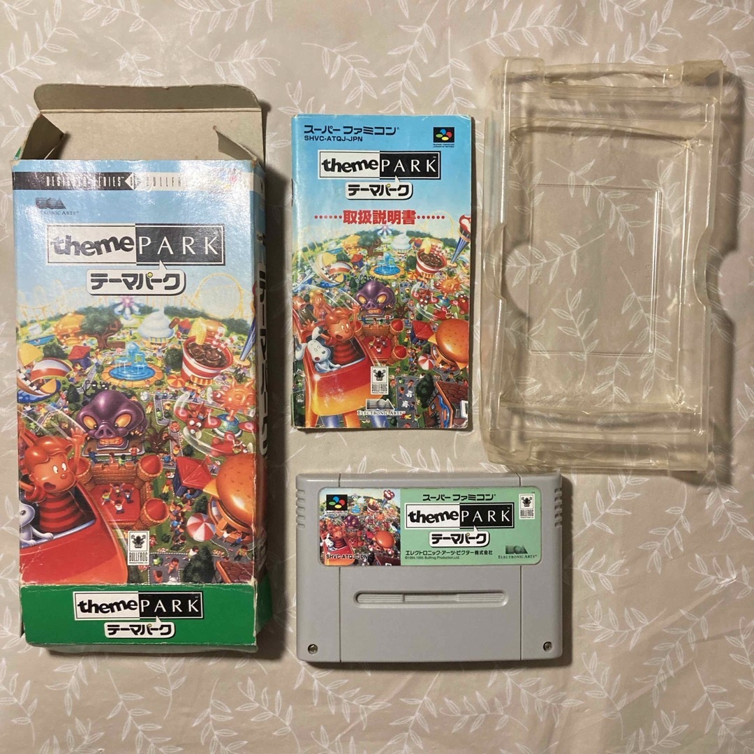 スーパーファミコン - 【セーブ機能あやしい】テーマパーク（theme