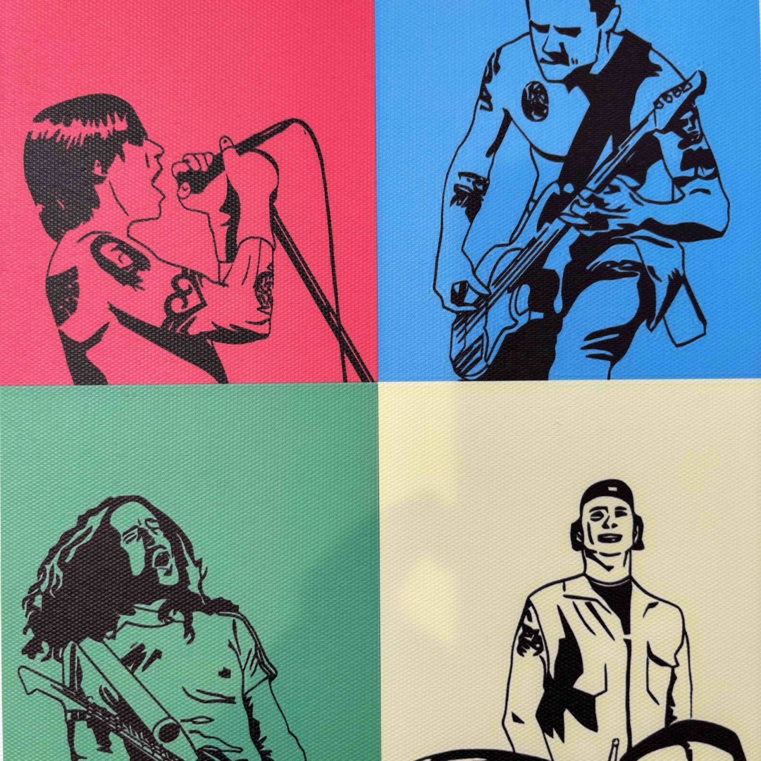 額付きポスター】レッチリ RHCP Red Hot Chili Peppersの通販 by