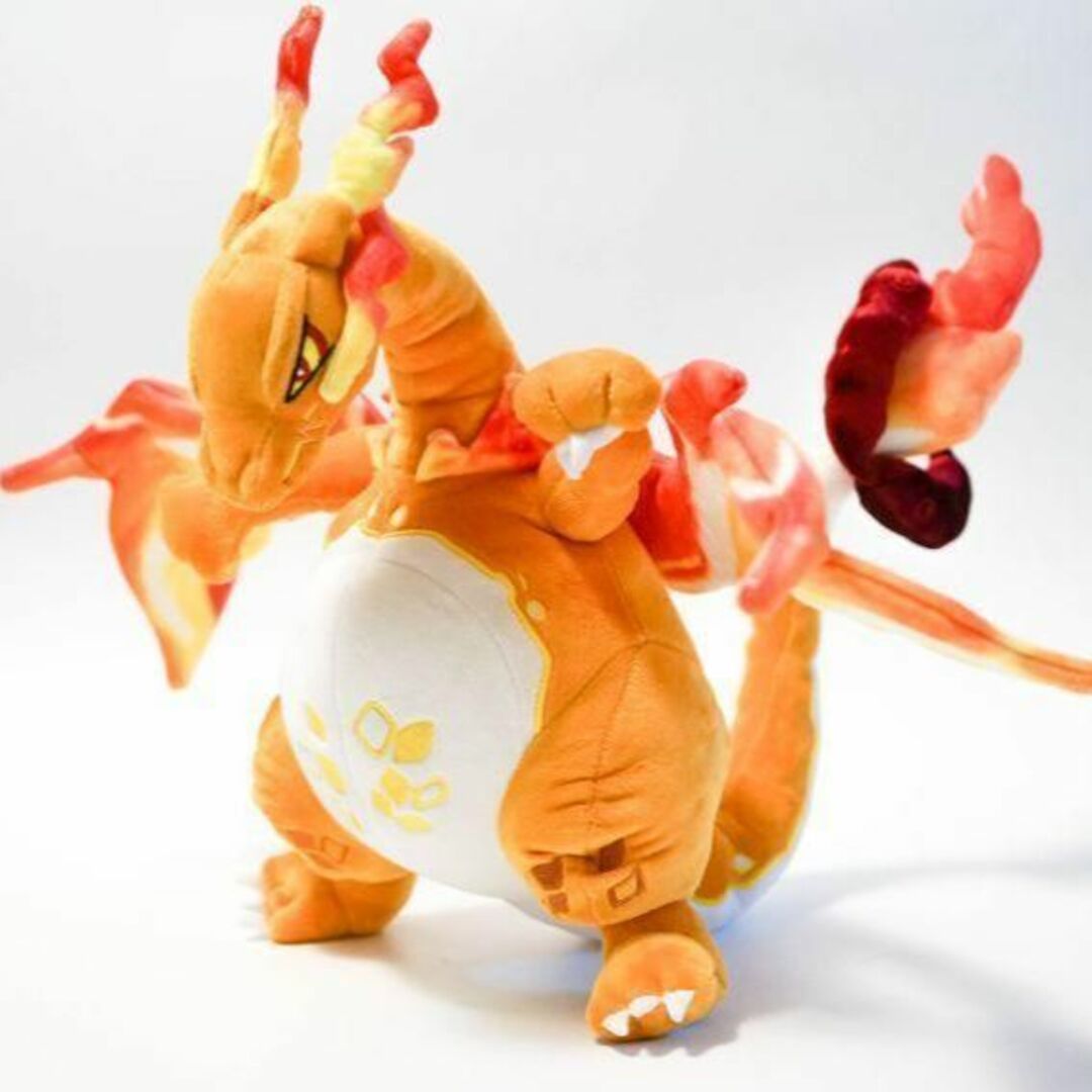 リザードン ぬいぐるみ キョダイマックス 特大 38㎝ リボン袋付【最後