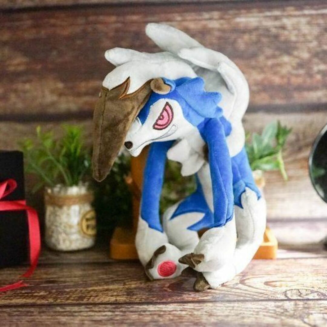 ルガルガン ぬいぐるみ 色違い まよなか ブルー 38cm 紙袋付【残3限定