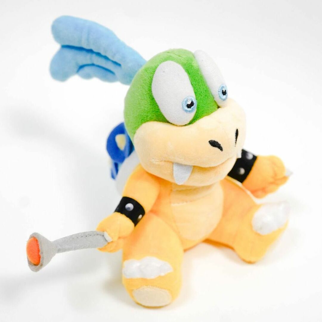 ぬいぐるみ ラリー コクッパ スーパーマリオ マリオ 座杖23cm【現物