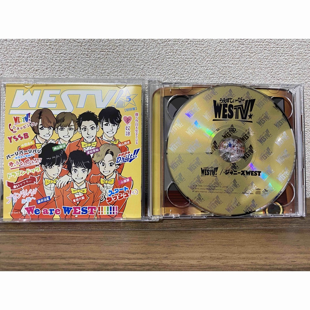 ジャニーズWEST - WESTV 初回盤の通販 by ❤︎｜ジャニーズウエスト