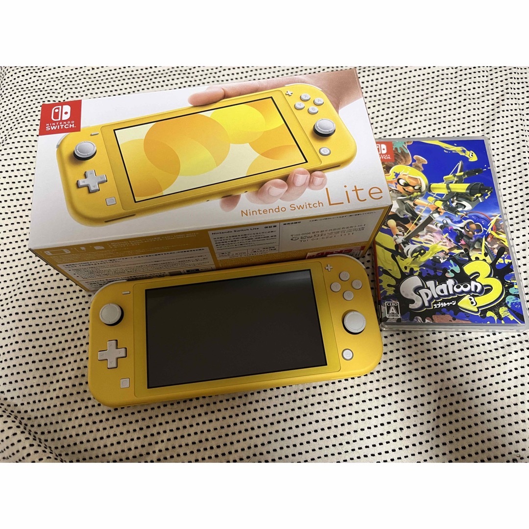 新品未使用) Switch Lite イエロー・コ一ラル2台セット Nintendo