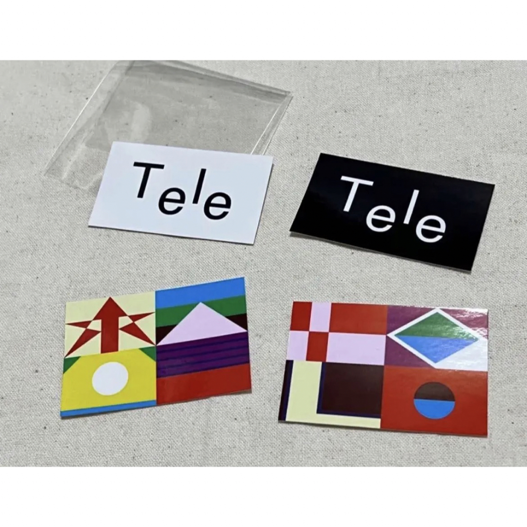 Tele 東京宣言 キーホルダー＆ステッカーセット Tele 東京宣言