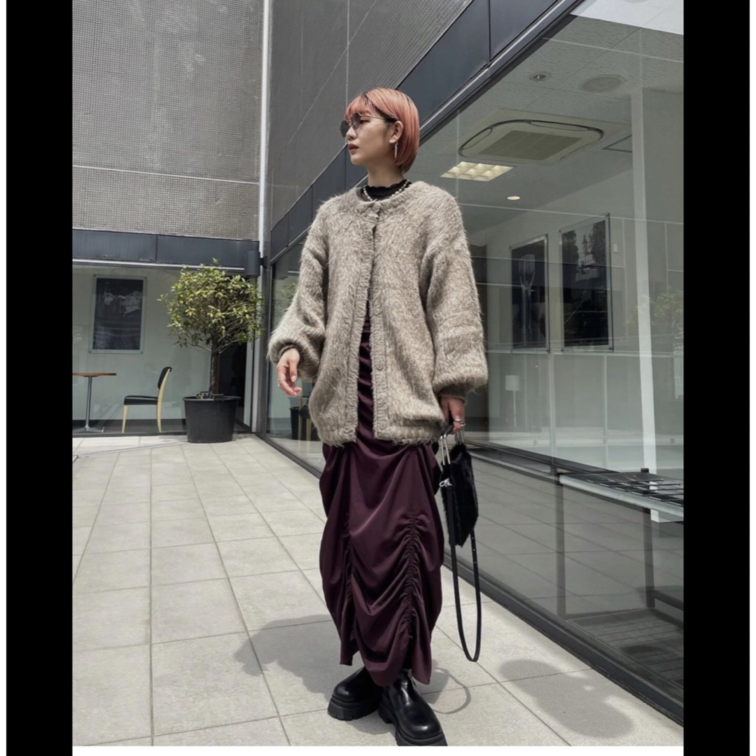 Ameri VINTAGE - Ameri 新品♡ 2WAY MOHAIR SHAGGY KNIT♡の通販 by