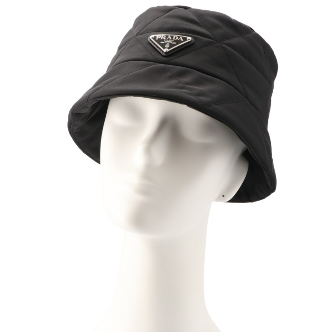 PRADA - プラダ PRADA バケットハット キルティング トライアングル