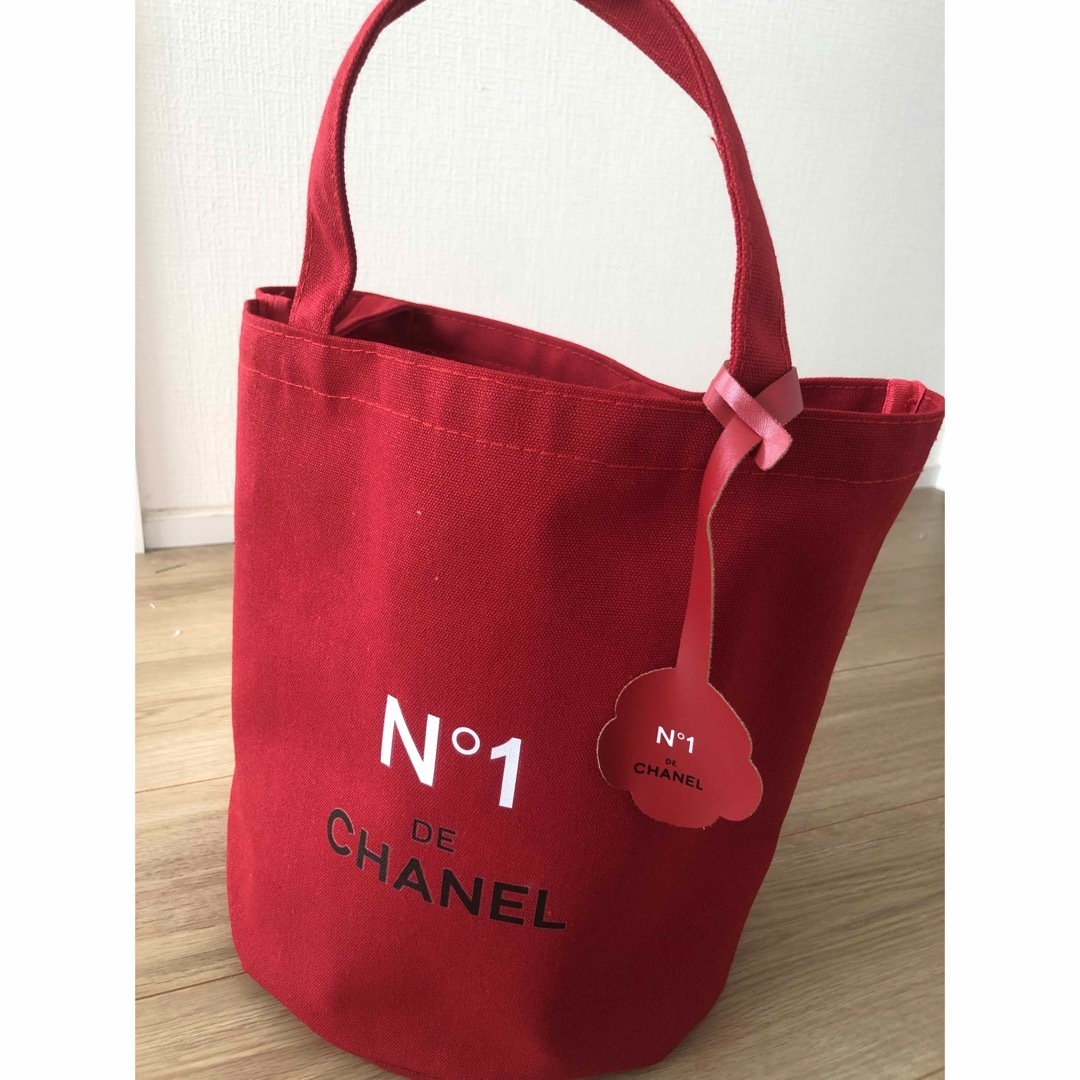 CHANEL - CHANEL☆シャネル☆ノベルティ N°1 トートバッグの通販 by