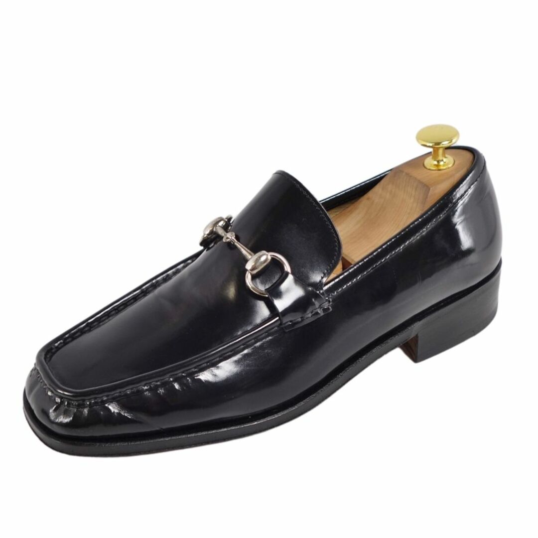 GUCCI - グッチ GUCCI ローファー モカシン ホースビット エナメル