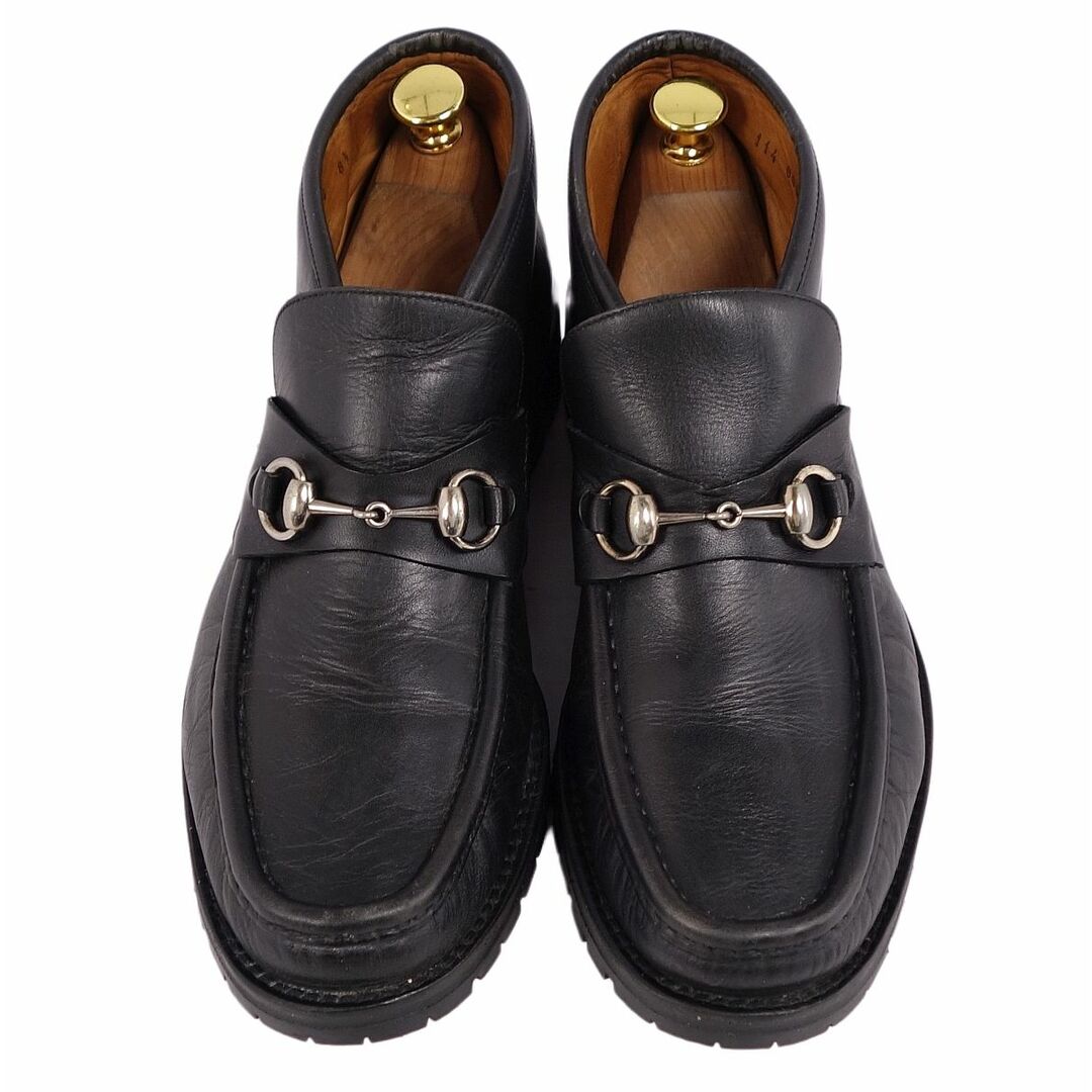 GUCCI - グッチ GUCCI ブーツ チャッカブーツ ホースビット カーフ