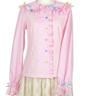 Angelic Pretty（シャツ/ブラウス(長袖/七分) ・ ピンク/桃色系）の