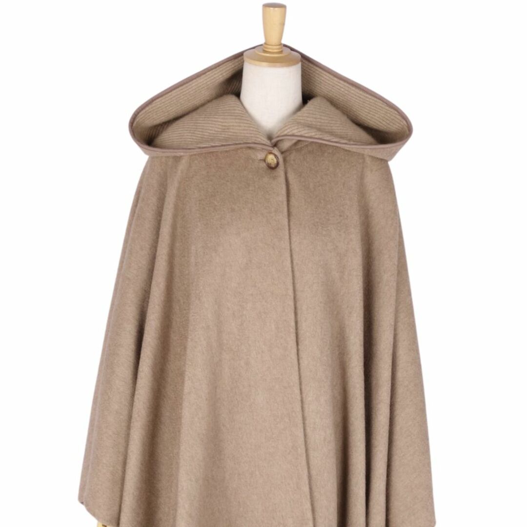 極美品 ロロピアーナ Loro Piana ポンチョ コート カシミヤ100％ 無地