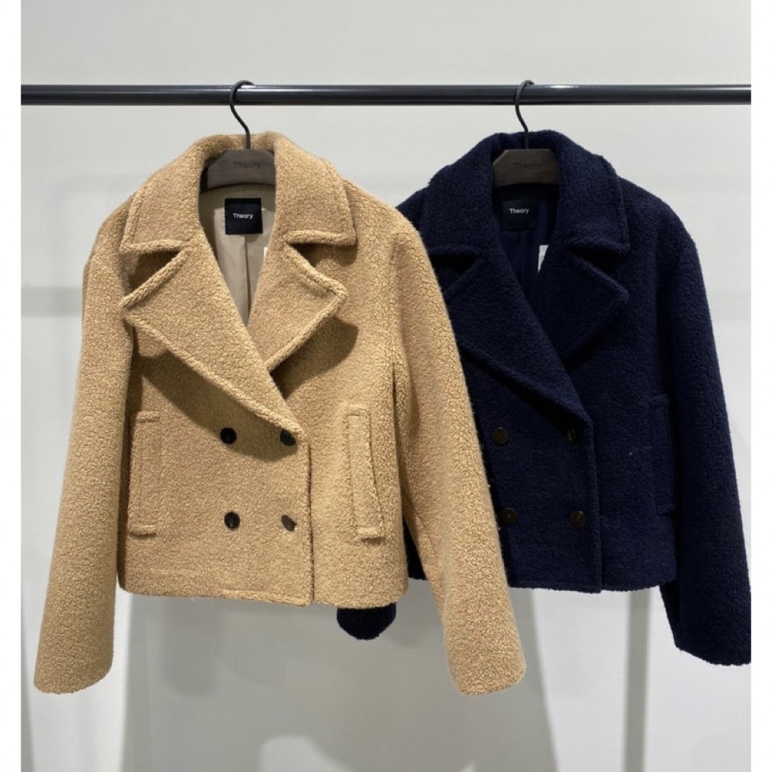 Theory - Theory 22aw ショート丈Pコートの通販 by yu♡'s shop