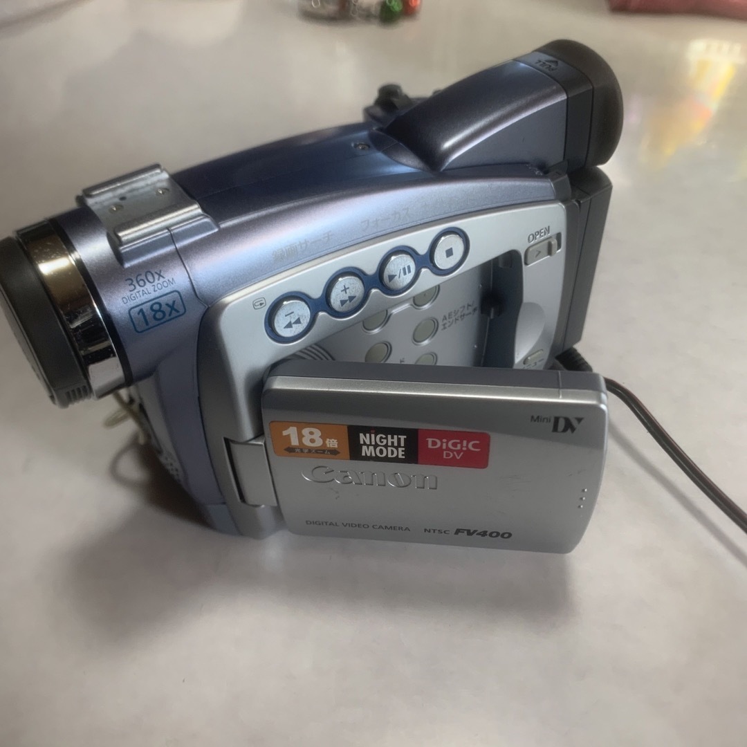 miniDVのダビングに！ Canon ビデオカメラ iVIS HV30