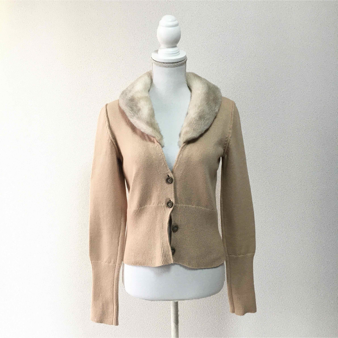 美品 FOXEY フォクシー エンジェルヘア ミンク カーディガンの通販 by