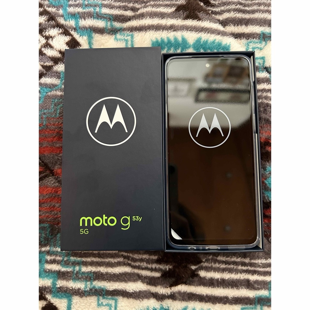 Motorola - NIKKYOさん専用moto g53y 5G インクブラック 128 GBの通販