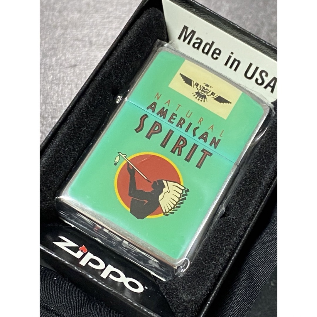 zippo アメリカンスピリット 限定品 特殊加工 希少モデル 2010年製 の