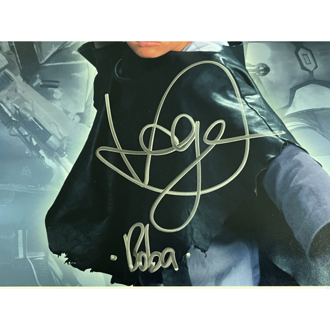 スターウォーズ 直筆サイン ボバ・フェット少年 ダニエル・ローガン氏