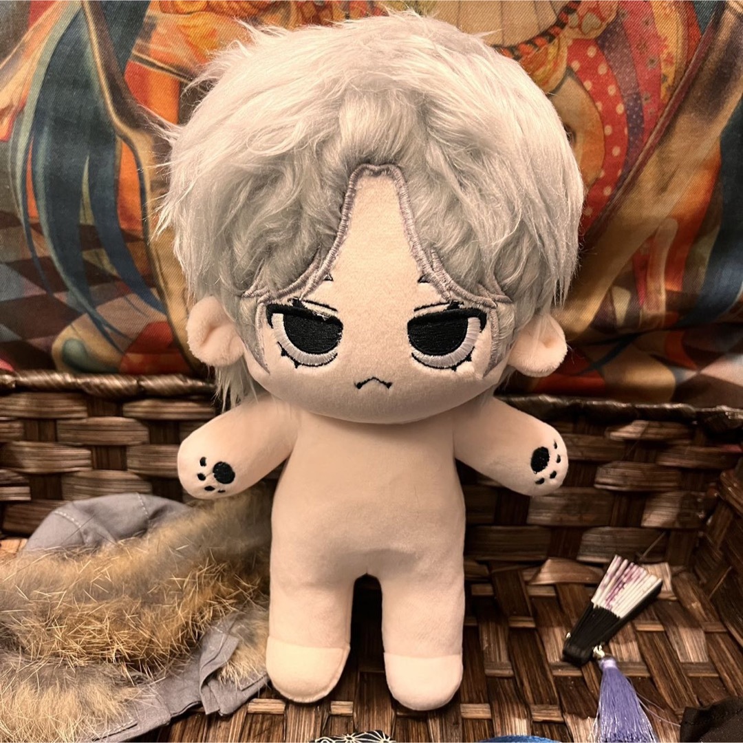 オリジナル 20cm ぬいぐるみ 着せ替え 洗水兎毛 無属性の通販 by R's