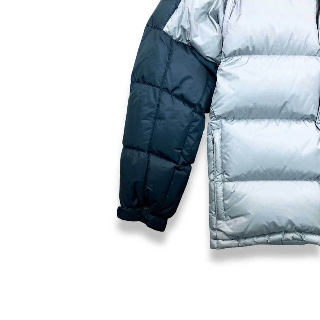 NIKE - 00s Y2K NIKE ACG ナイキ ツートンダウンジャケット シルバーの
