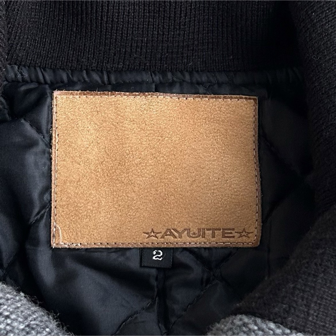 AYUITE - Ayuite ハイネック スタジャン 黒 チマヨ オルテガ