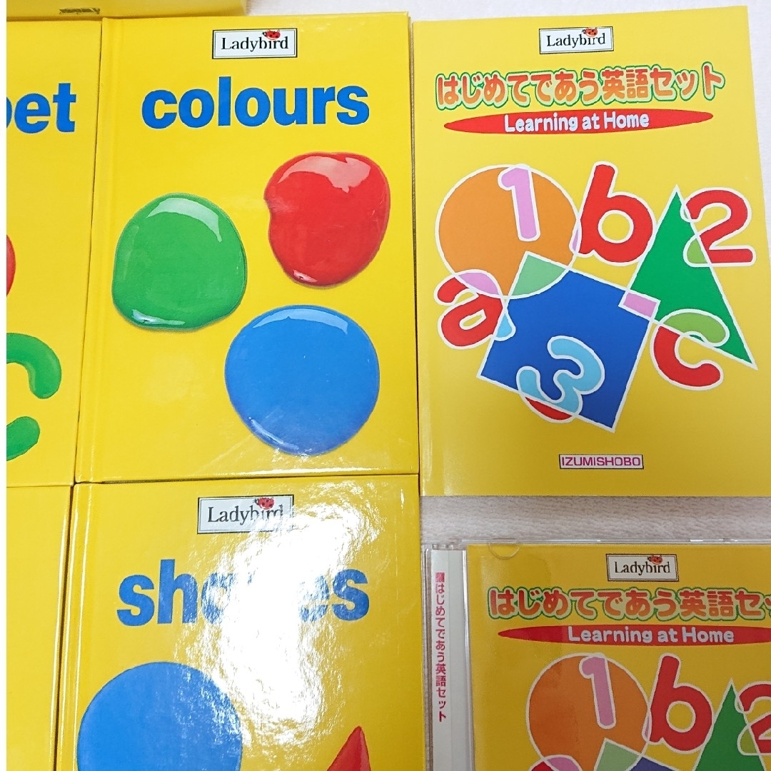 ほぼ未使用】はじめてであう英語セット 未使用CD付きの通販 by