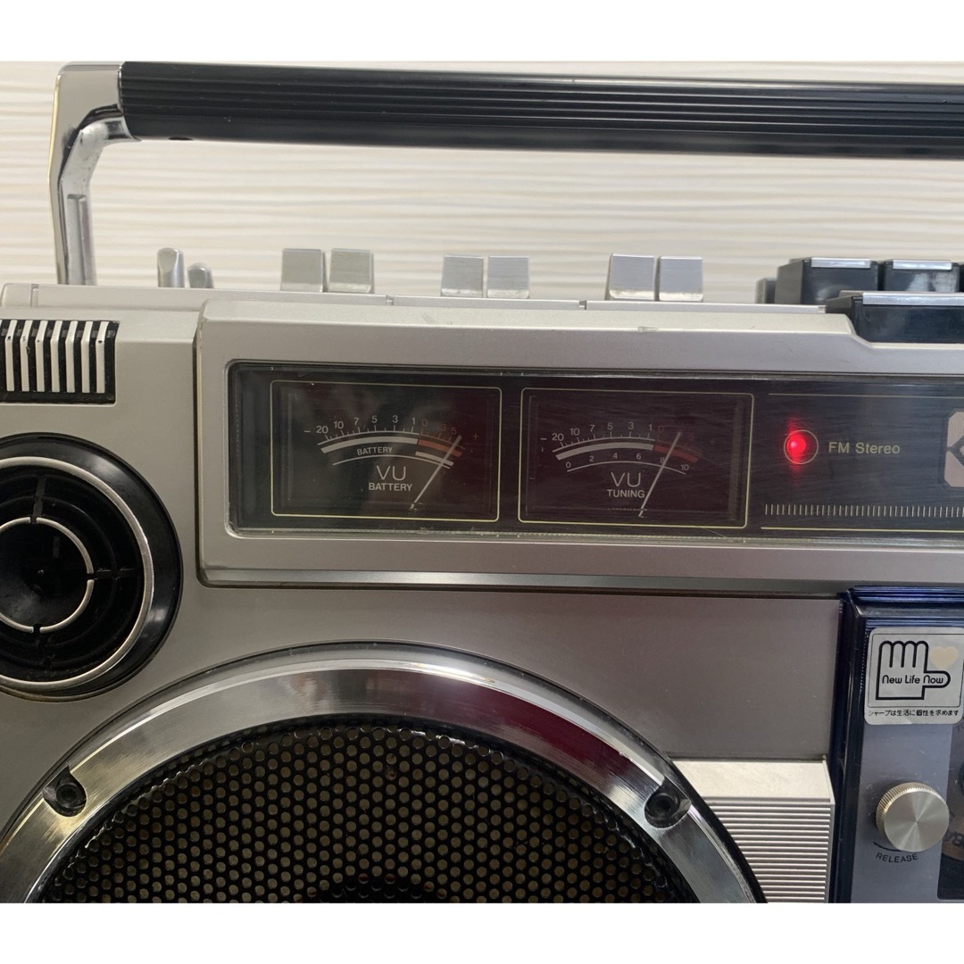 SHARP - ラジカセ シャープ SHARP GF-303ST ベルト交換済み