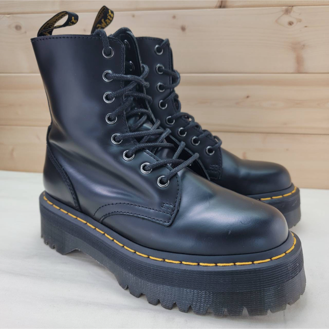 24cm 美品 Dr.Martens JADON 厚底 8ホールブーツ UK5
