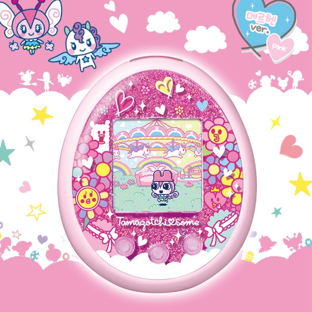 韓国限定 たまごっちみーつ マジカル メルヘン ピンク some 2026年最新