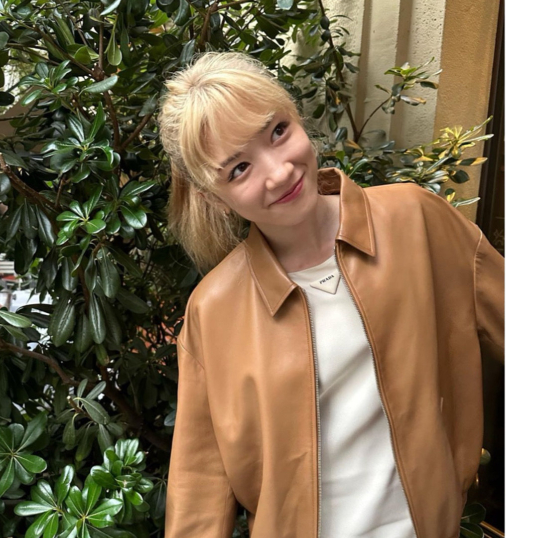 PRADA - 永野芽郁さん着用 PRADA 23aw レザージャケット 未使用