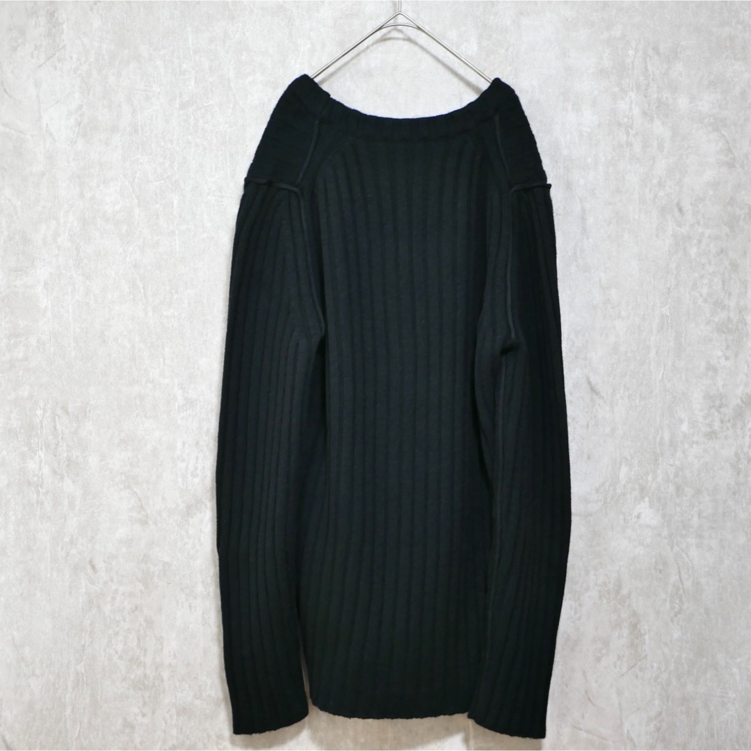 DOLCE&GABBANA イタリア製 シルク混 カシミヤリブニット