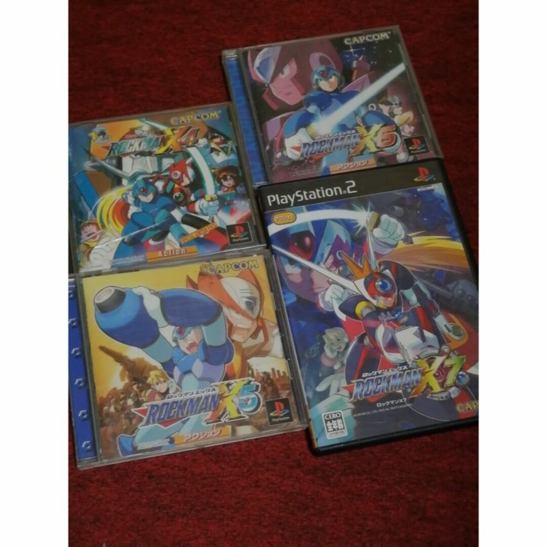 PlayStation - ロックマンX4、X5、X6（PS）X7（PS2）の通販 by ロコ