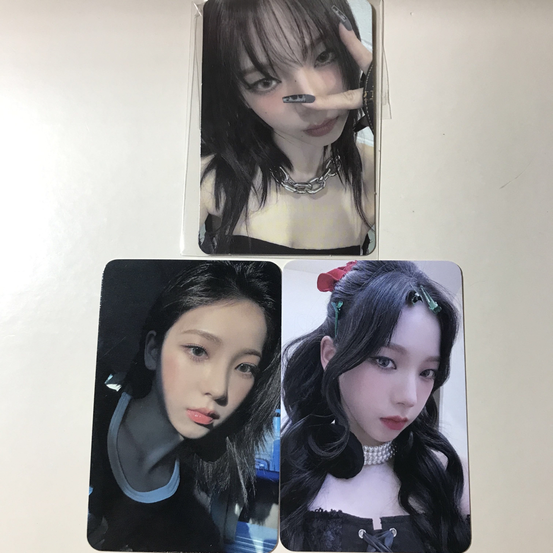 aespa カリナ 特典トレカ 3枚の通販 by よう｜ラクマ