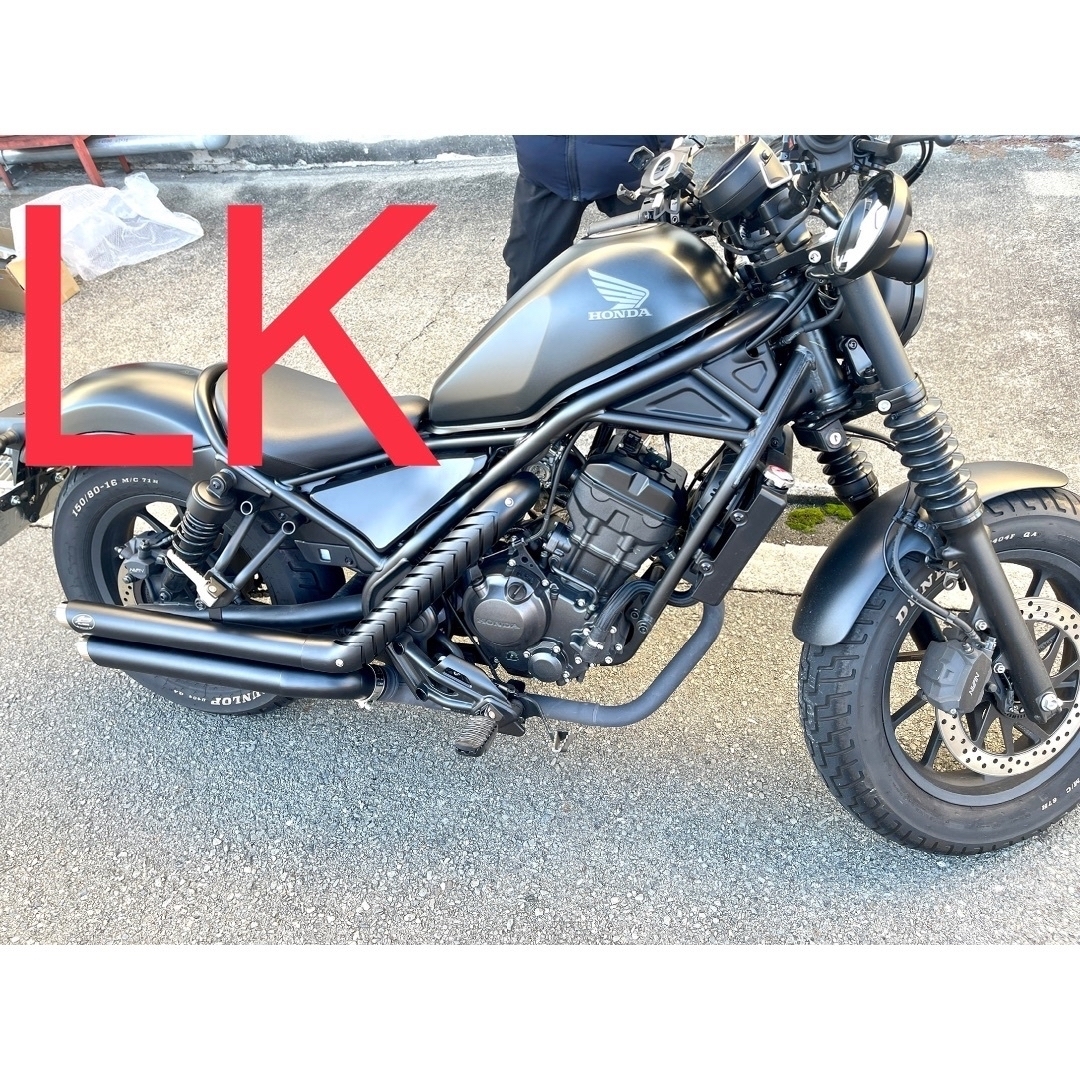 セール レブル250用2023年式〜マフラー 2本出し Gem classicの通販 by