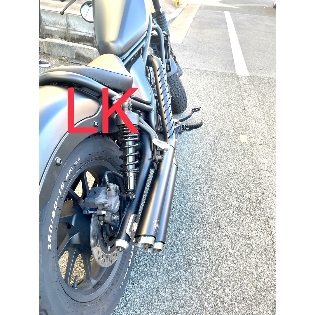 セール レブル250用2023年式〜マフラー 2本出し Gem classicの通販 by