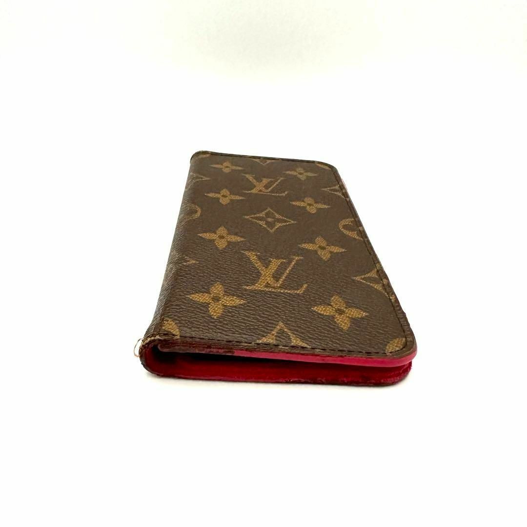 Louis Vuitton 手帳型iPhone14 ケース ブラウン Louis Vuitton 手帳型