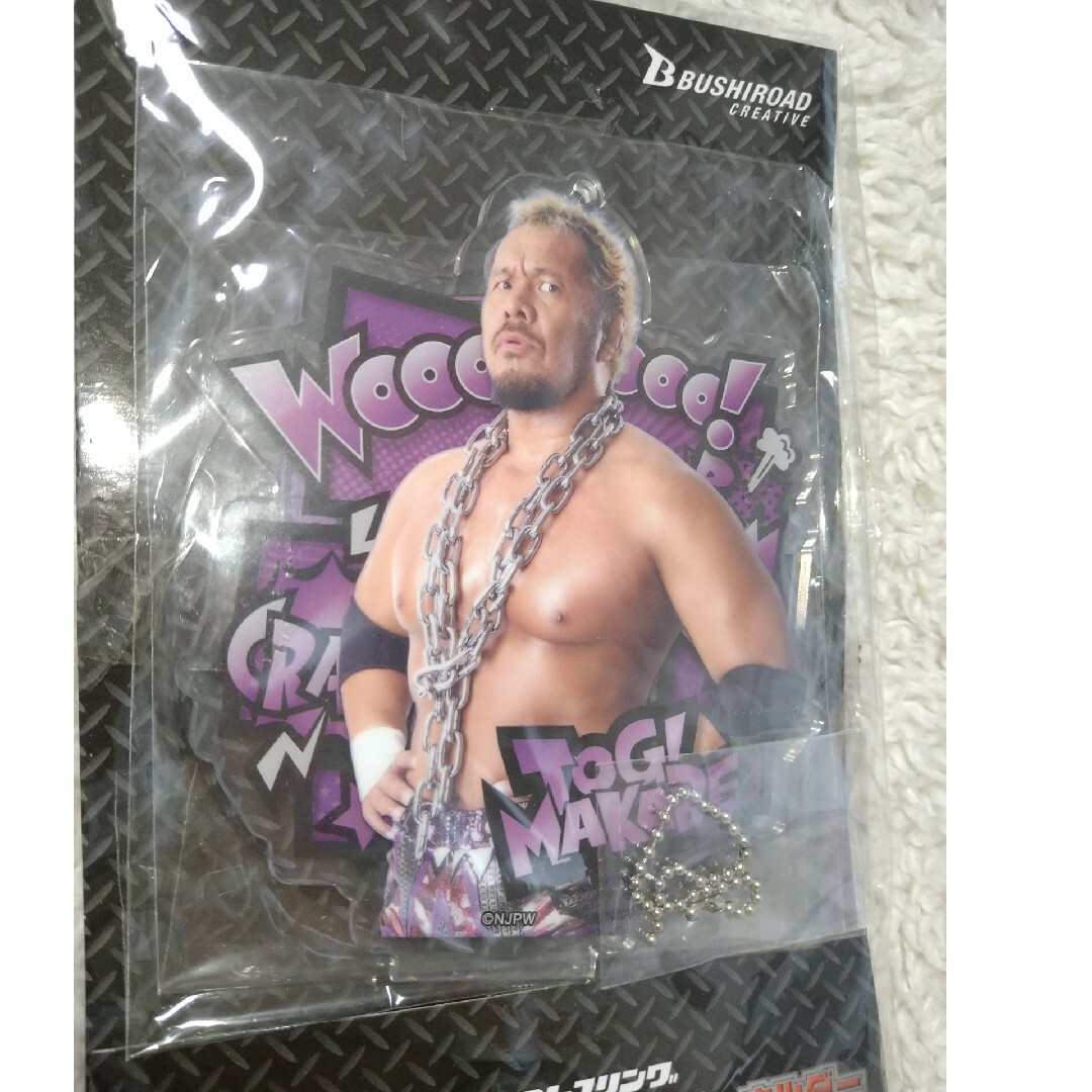 BUSHIROAD - 新日本プロレス アクリルスタンド キーホルダー 真壁刀義