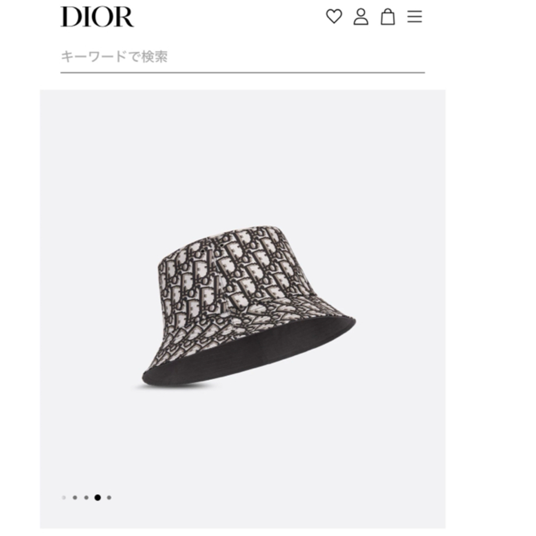 Christian Dior - DIOR ディオール バケハ バケットハットの通販 by