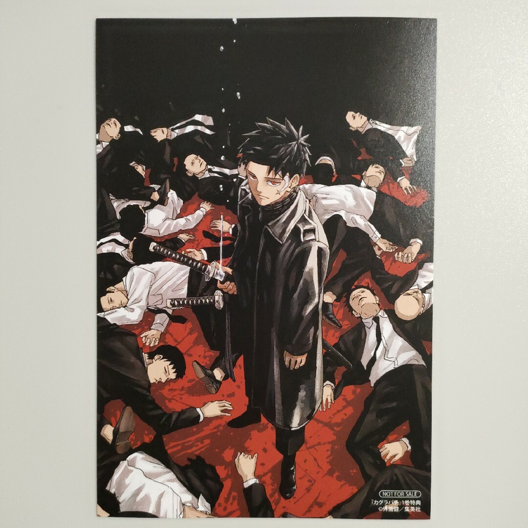 カグラバチ 1巻 アニメイト 特典 ポストカード イラストカード 六平